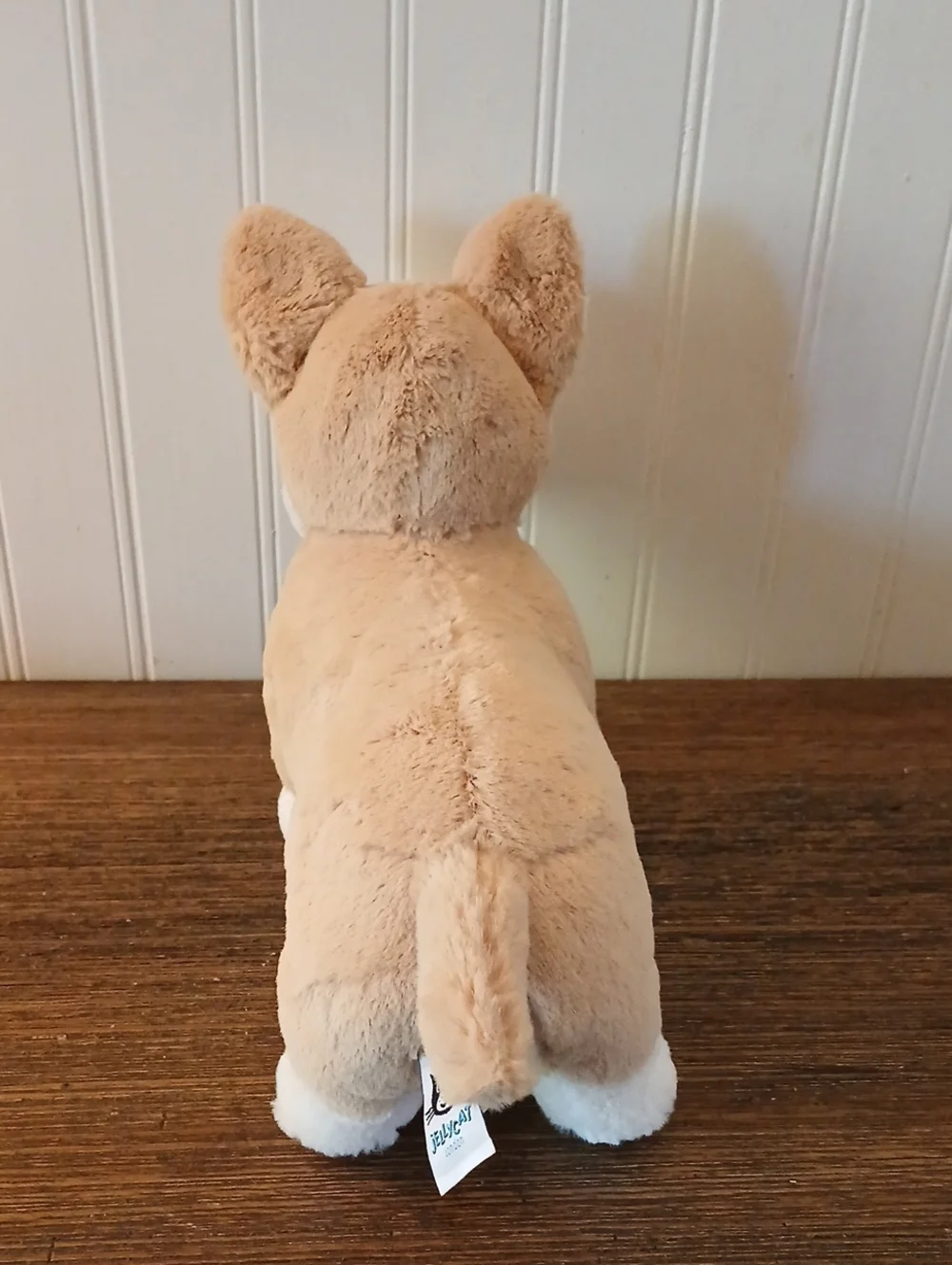 Jellycat Betty Corgi soft Tan/white Plush Dog Corgi Stuffie, Dog Plusie